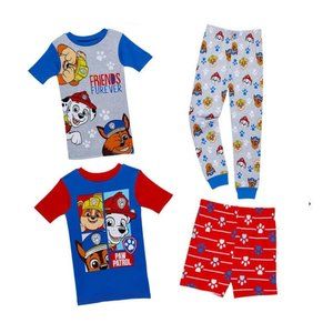 Paw Patrol Kids' 4-Piece Cotton PJ